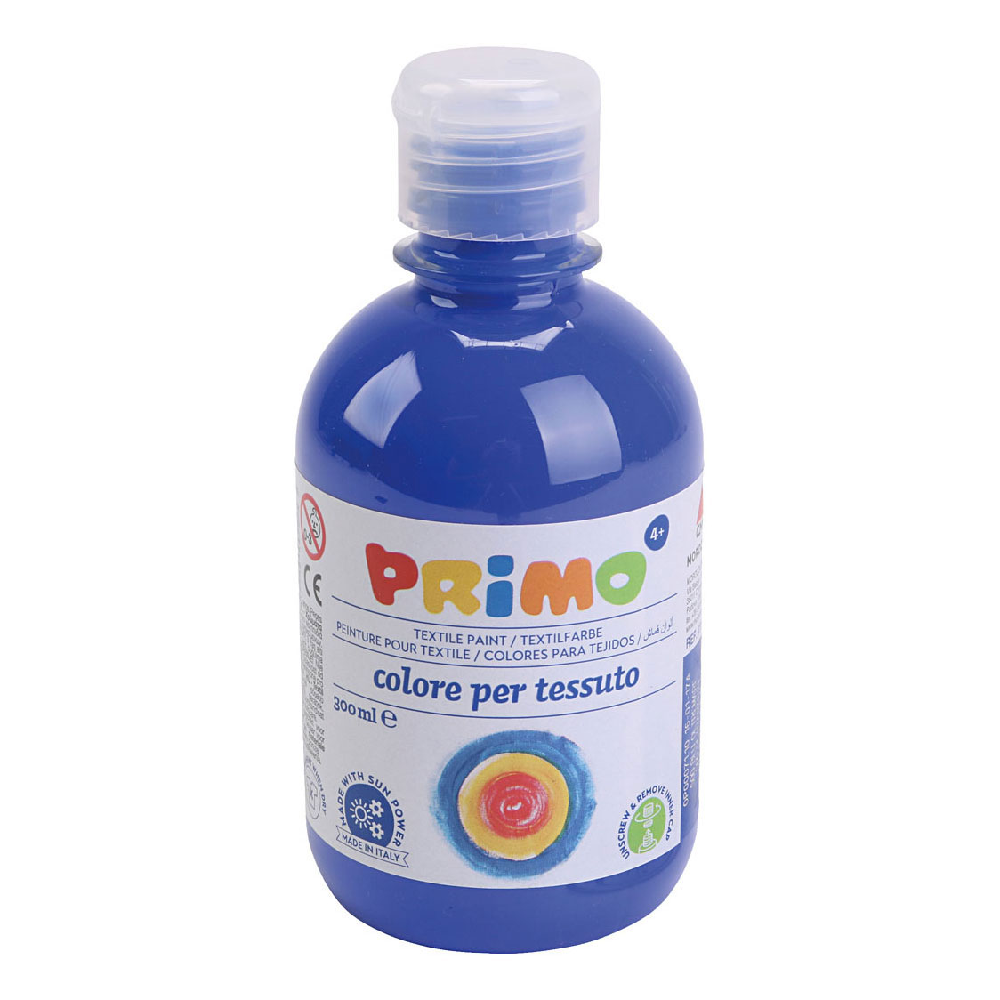 Peinture textile Bleu foncé, 300ml