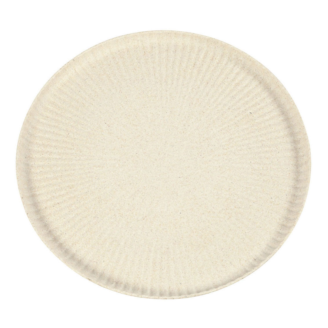 Plateau Rond Fibres de Bambou, 30cm