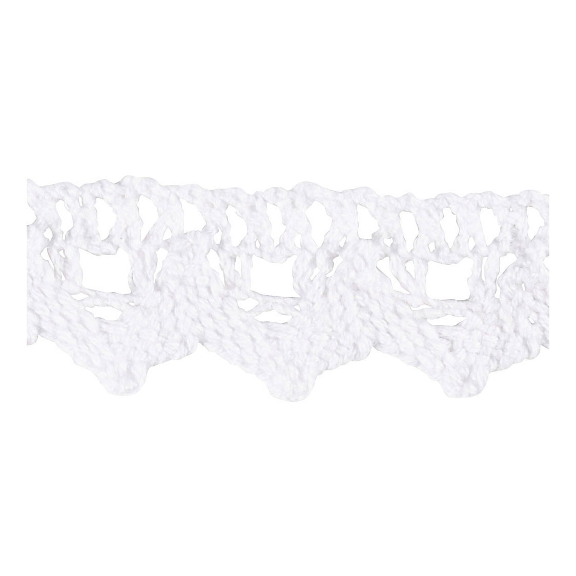 Ruban Dentelle Blanc, 10m