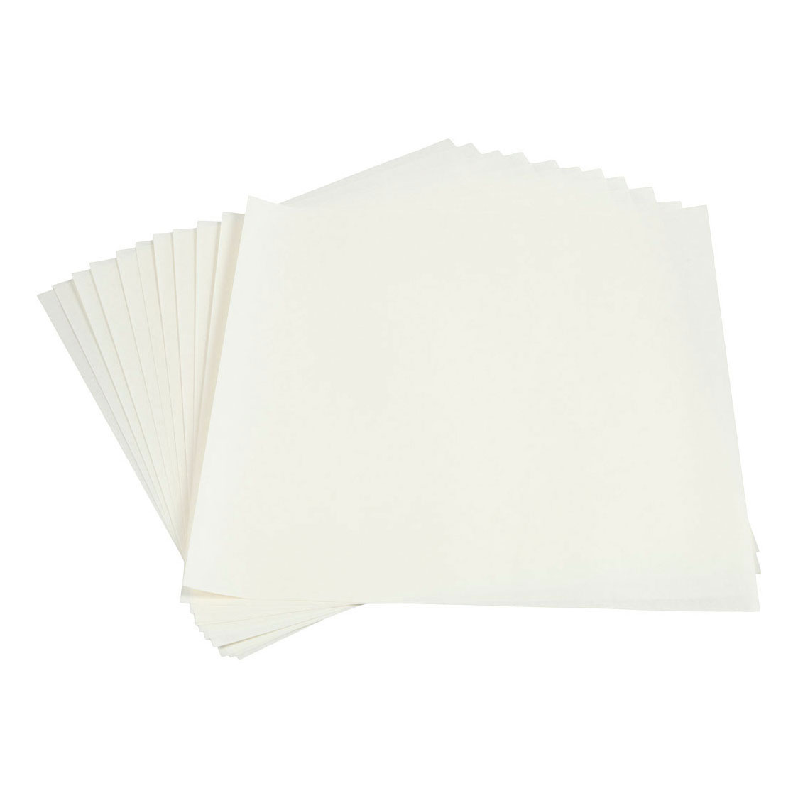 Papier lanterne Blanc, 30x30cm