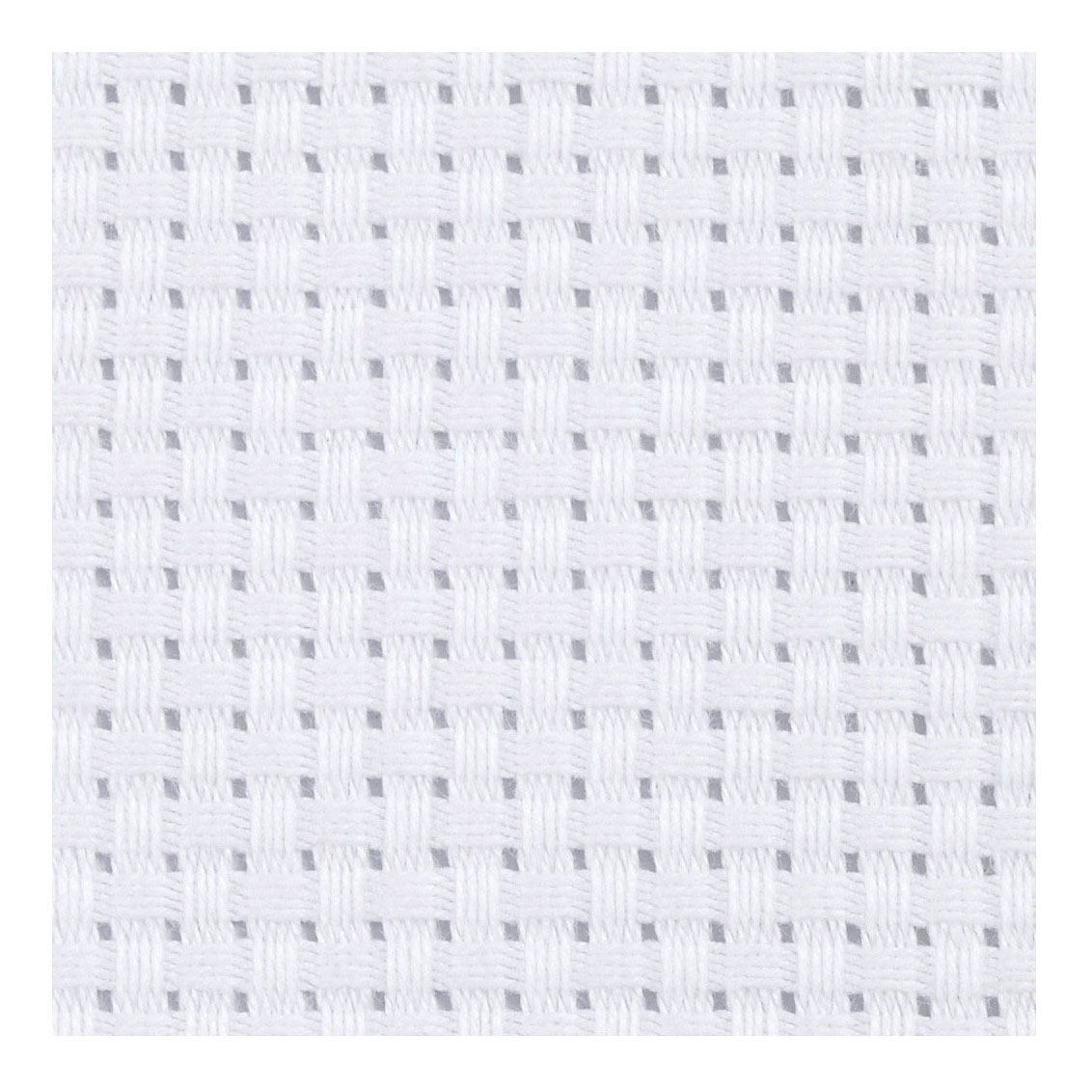 Aida-Weiß, 35 Quadrate pro 10 cm, 50 x 50 cm