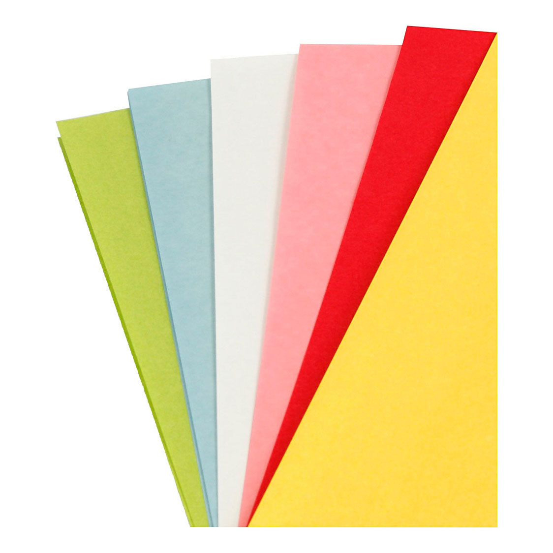 Lantaarnpapier Standaardkleuren 30x30cm , 12 Vellen
