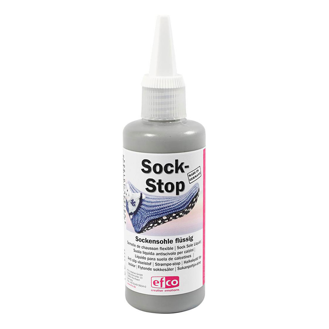 Sock-Stop Antidérapant Gris, 100ml