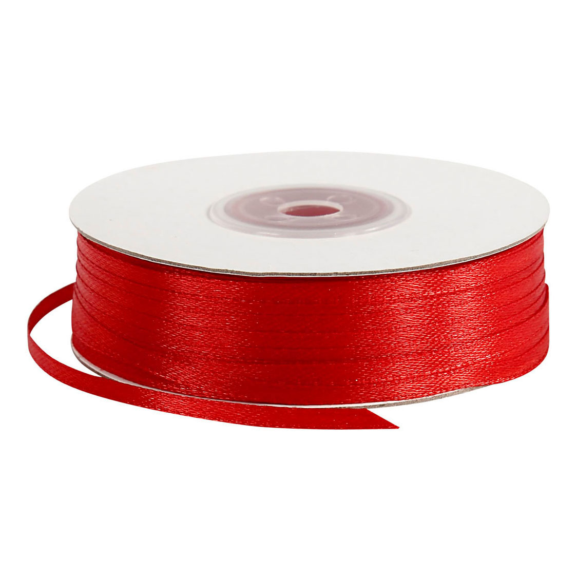 Ruban de satin Rouge, 100m