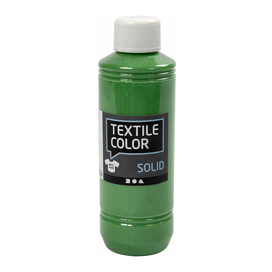 Peinture textile opaque Textile Color - Vert brillant, 250 ml