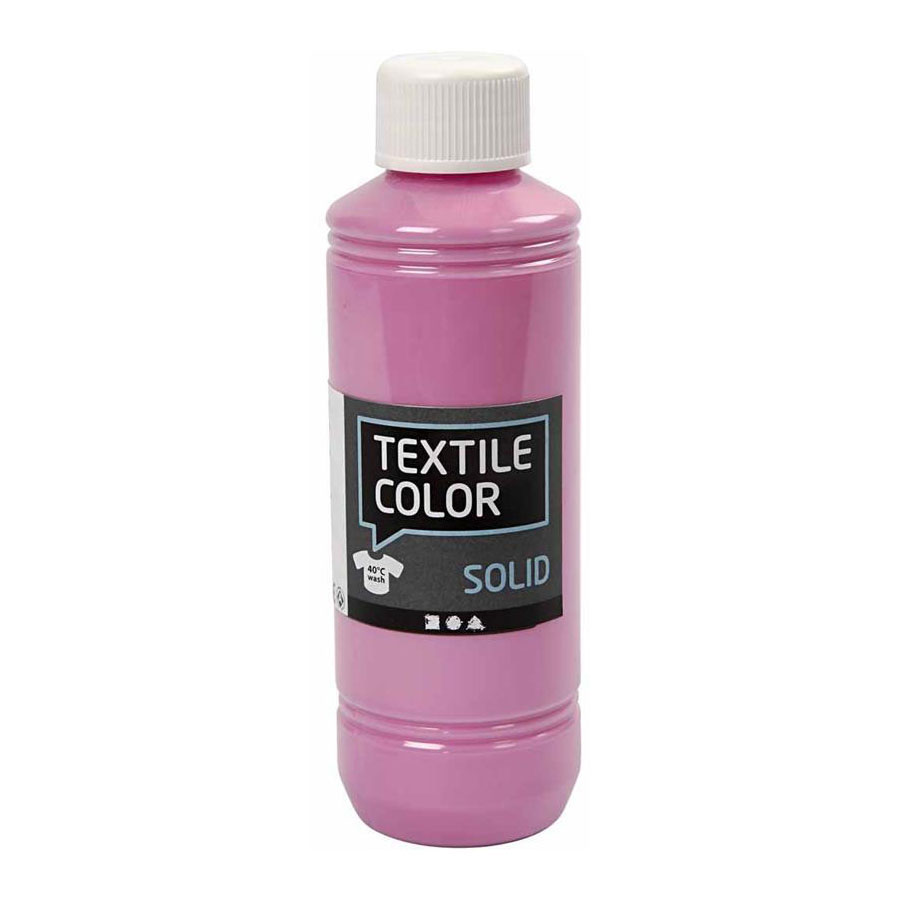 Textile Color Deckende Textilfarbe – Rosa, 250 ml