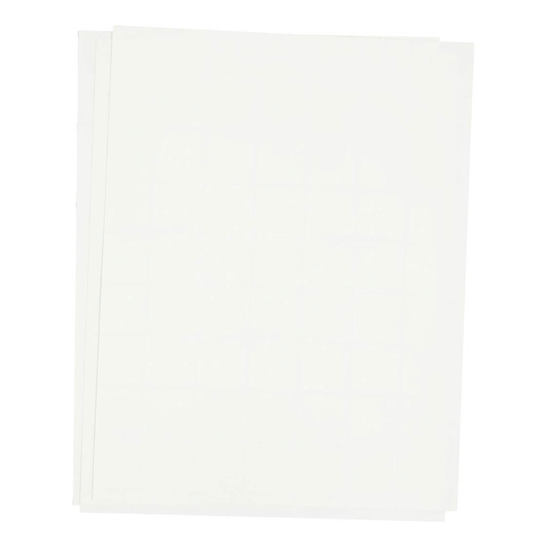 Feuilles de transfert blanches, 3 feuilles