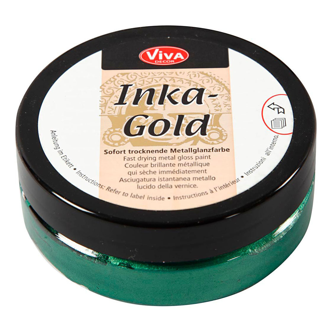 Inka-Gold Glanswax - Emerald, 50ml