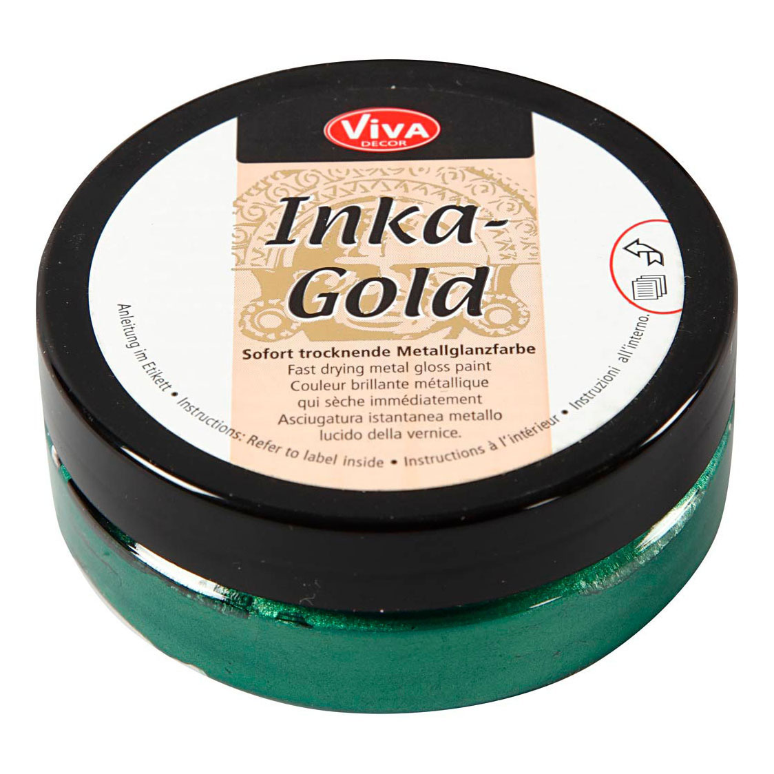 Inka-Gold Glanzwachs – Smaragd, 50 ml