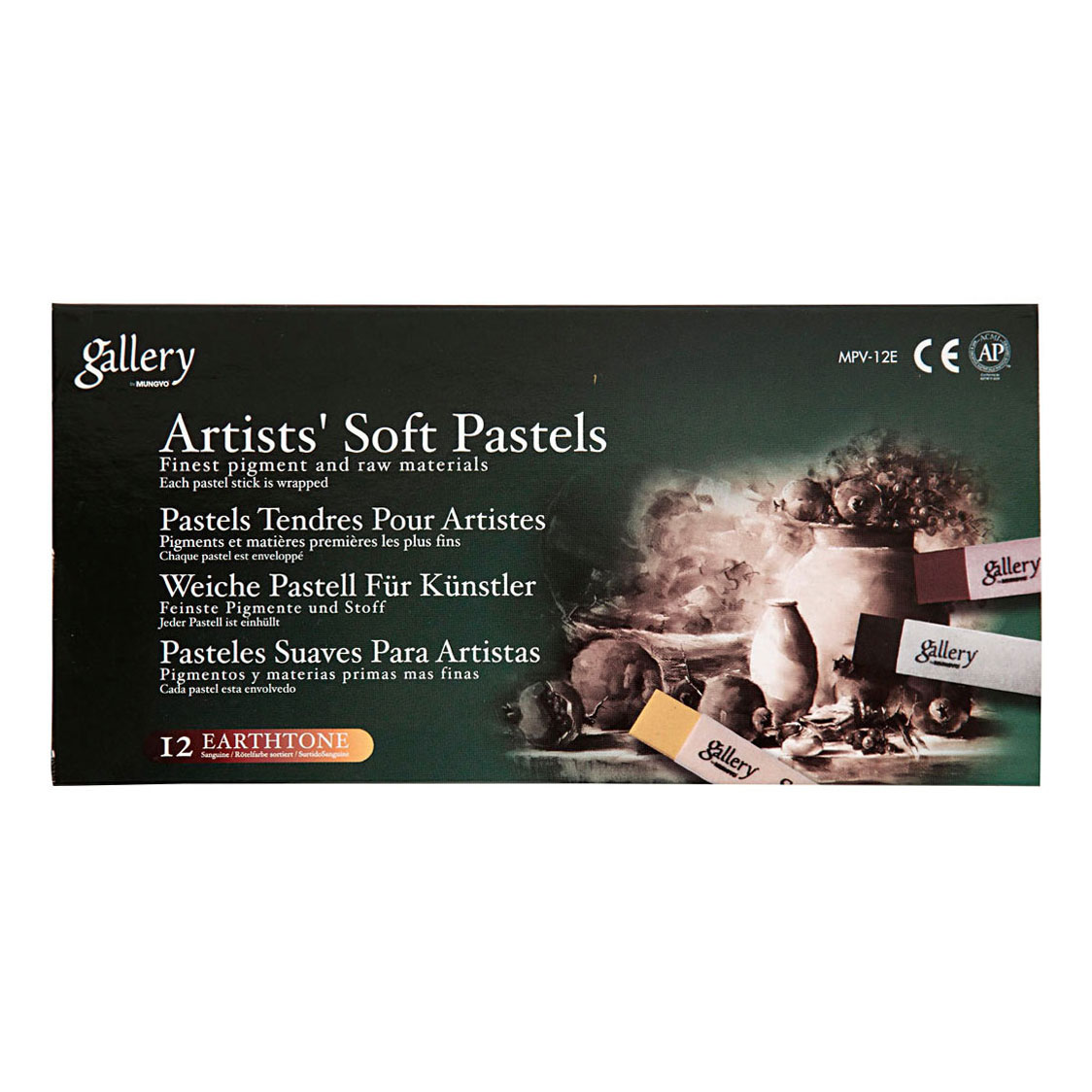 Gallery Soft Pastel Set Bruin Harmonie, 12st.