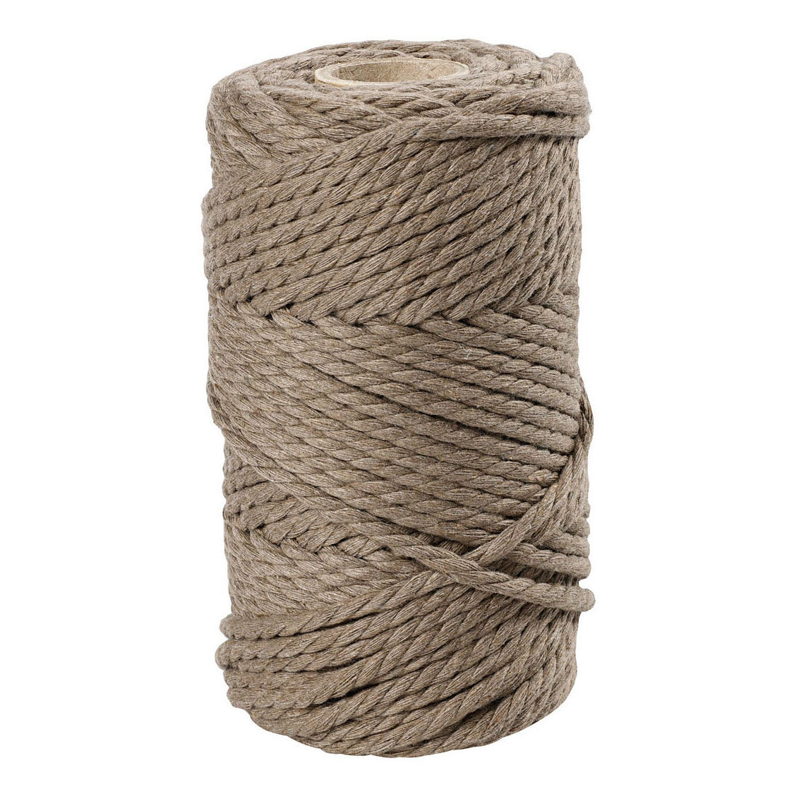 Cordon pour macramé marron clair, 55m