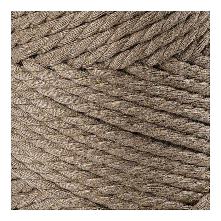 Cordon pour macramé marron clair, 55m