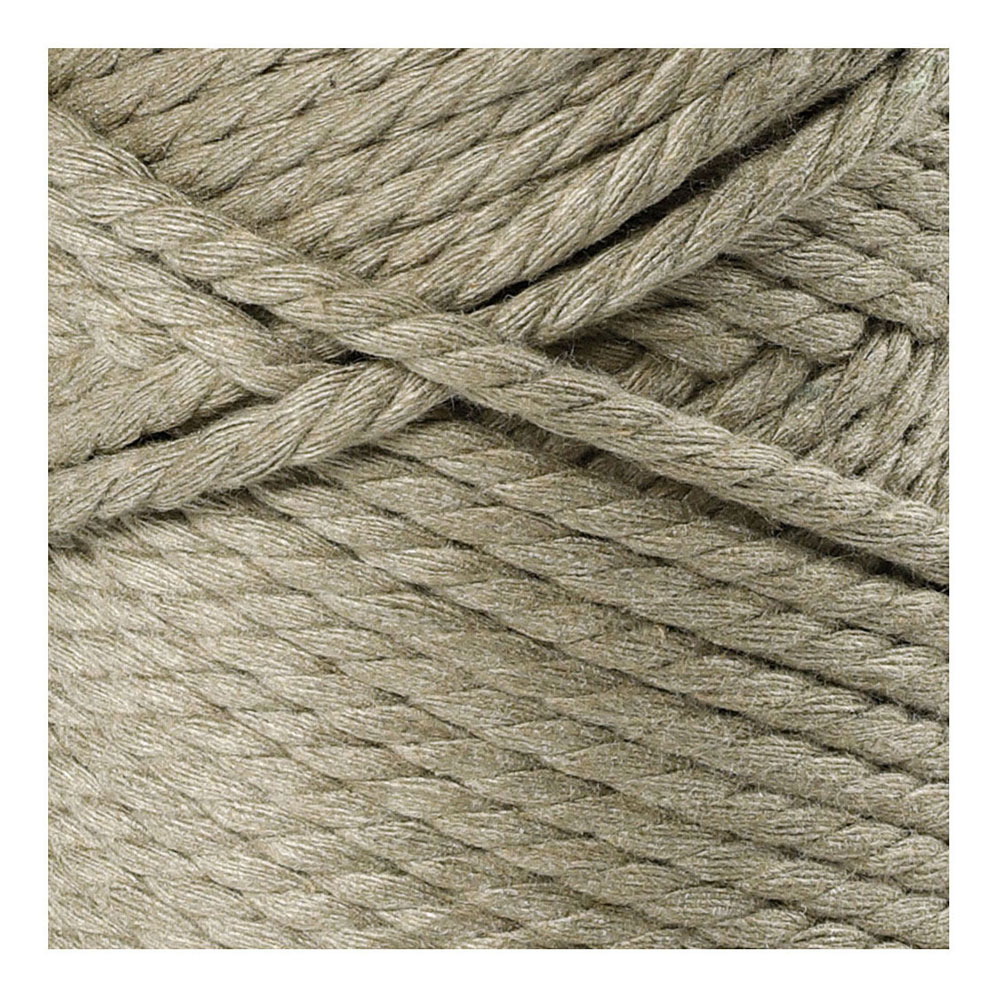 Cordon macramé vert mousse, 55m