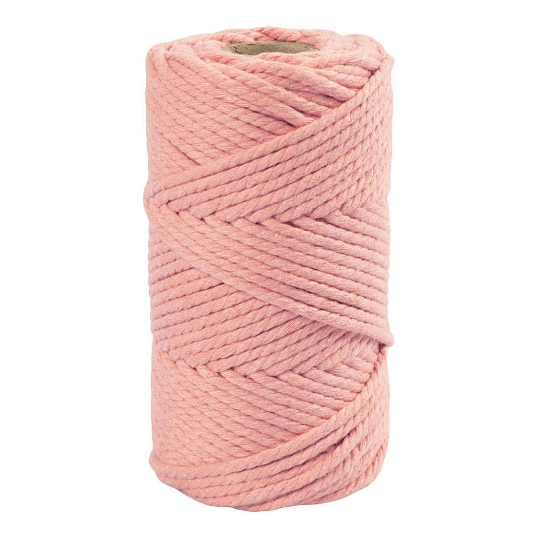 Cordon macramé rose, 55m