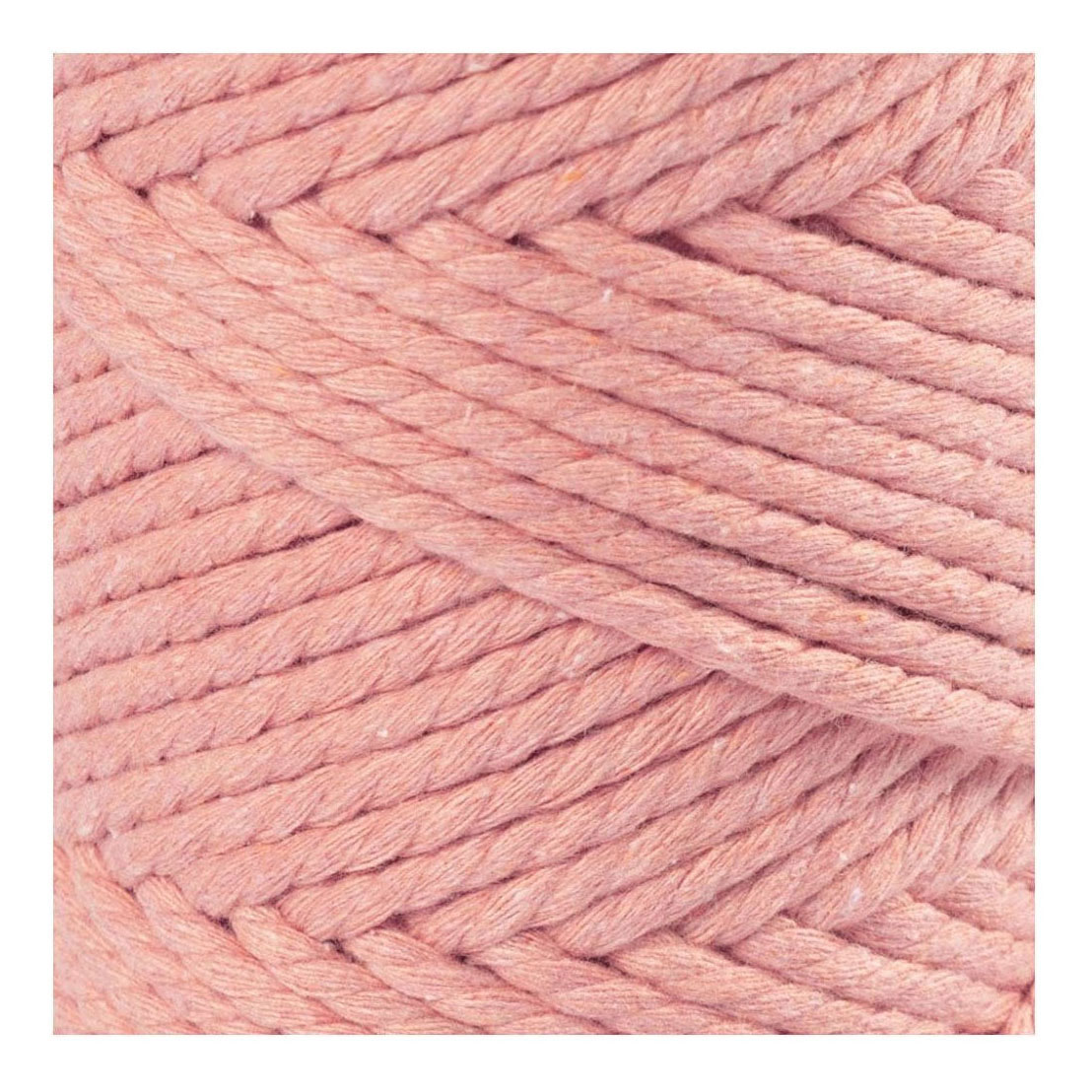 Cordon macramé rose, 55m