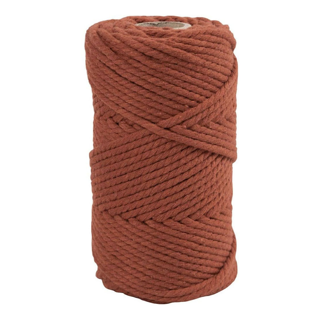 Corde en macramé orange, 55 m