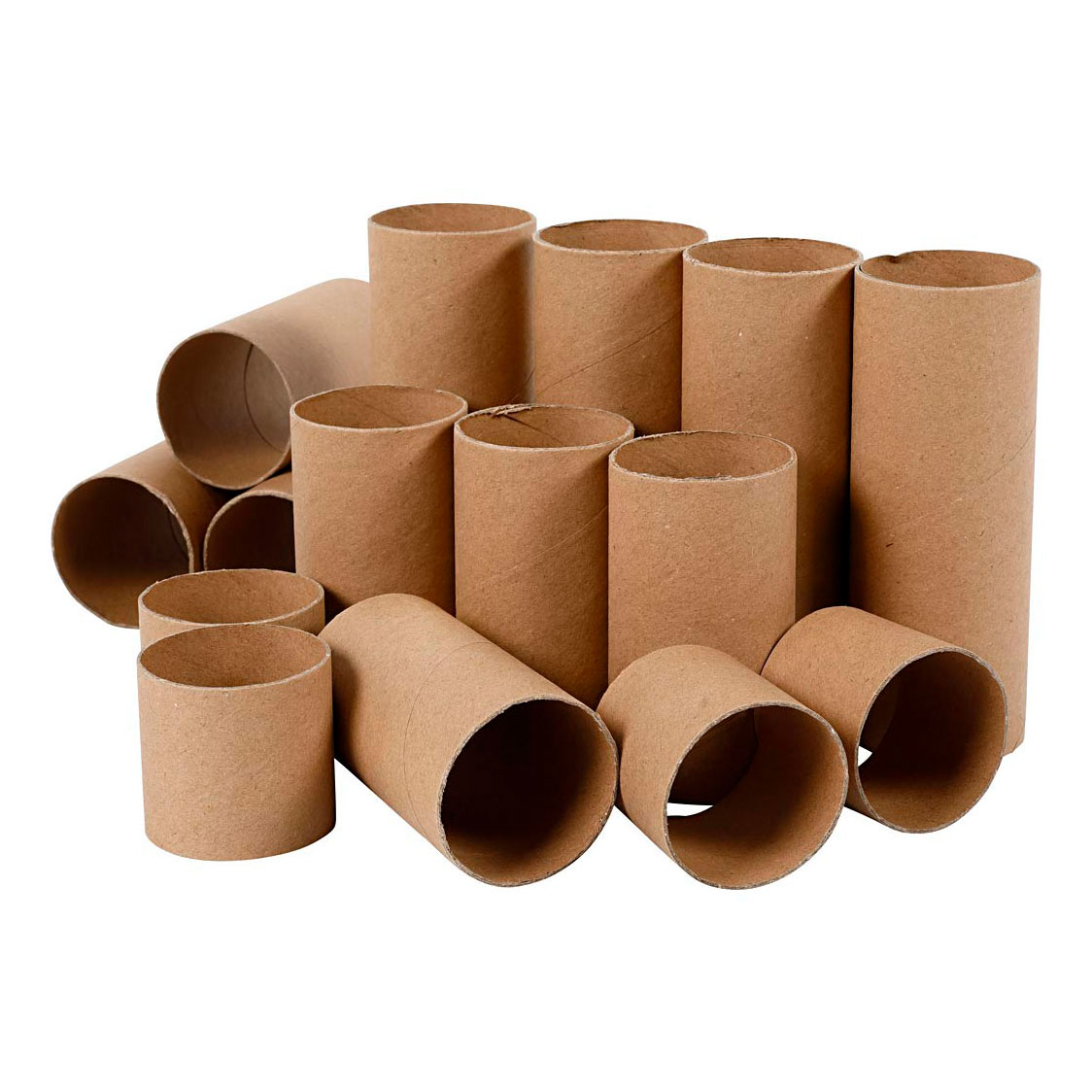 Rouleaux de carton divers, 60 pcs.