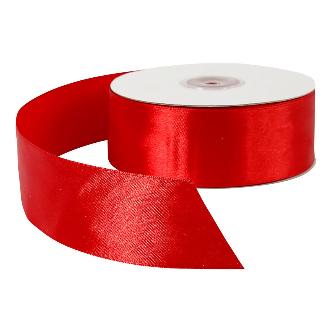 Ruban de satin Rouge, 50m