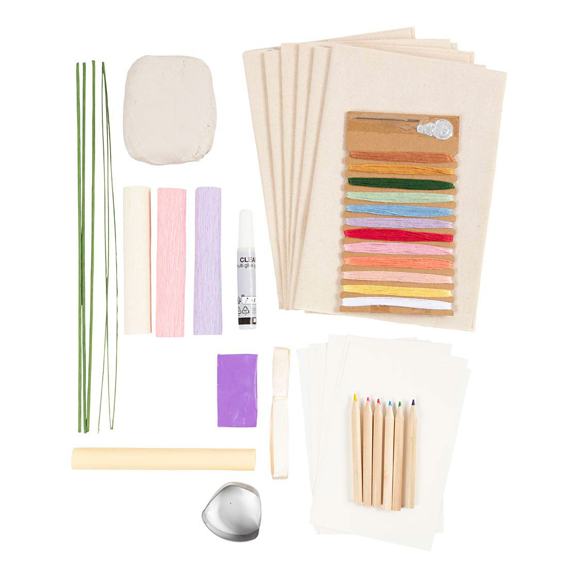 Hobbyset Tafeldecoratie Pastelkleuren