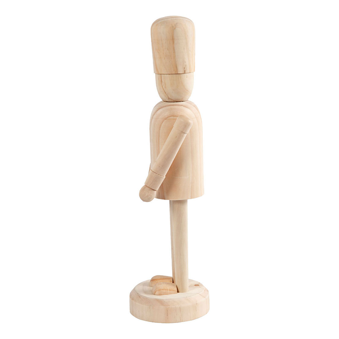 Holzfigur zu Fuß, 45cm