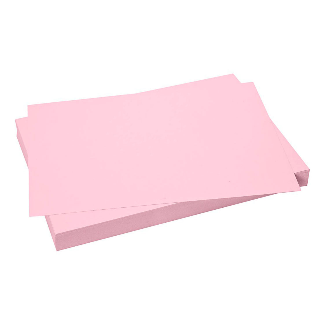 Carton Coloré Rose Clair A4 270gr, 100 Feuilles