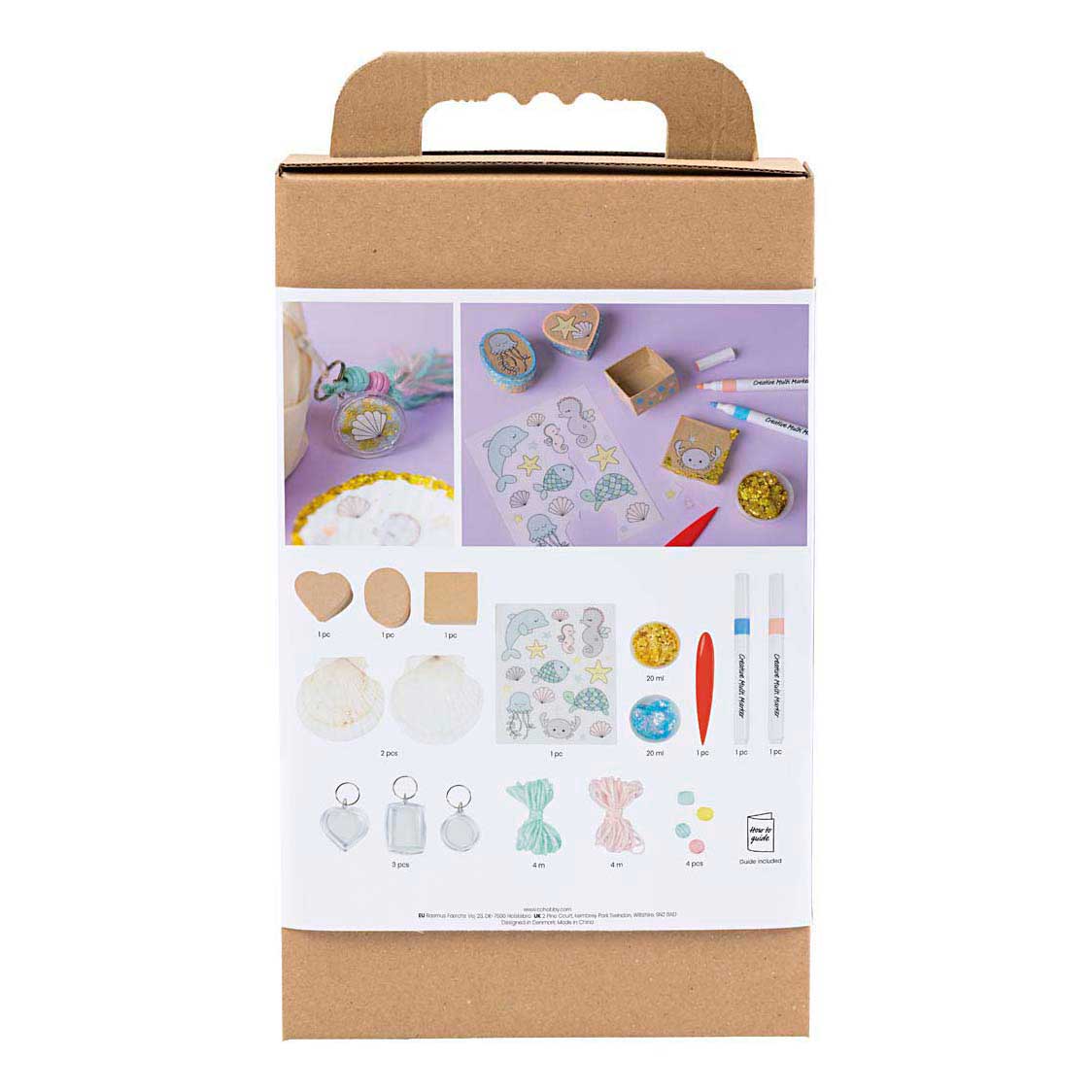 Mini Hobbyset - Schelpen en Sleutelhangers
