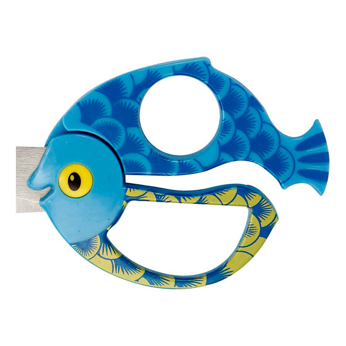 Fiskars Kinderschere mit Tiermotiv Fisch – 13 cm