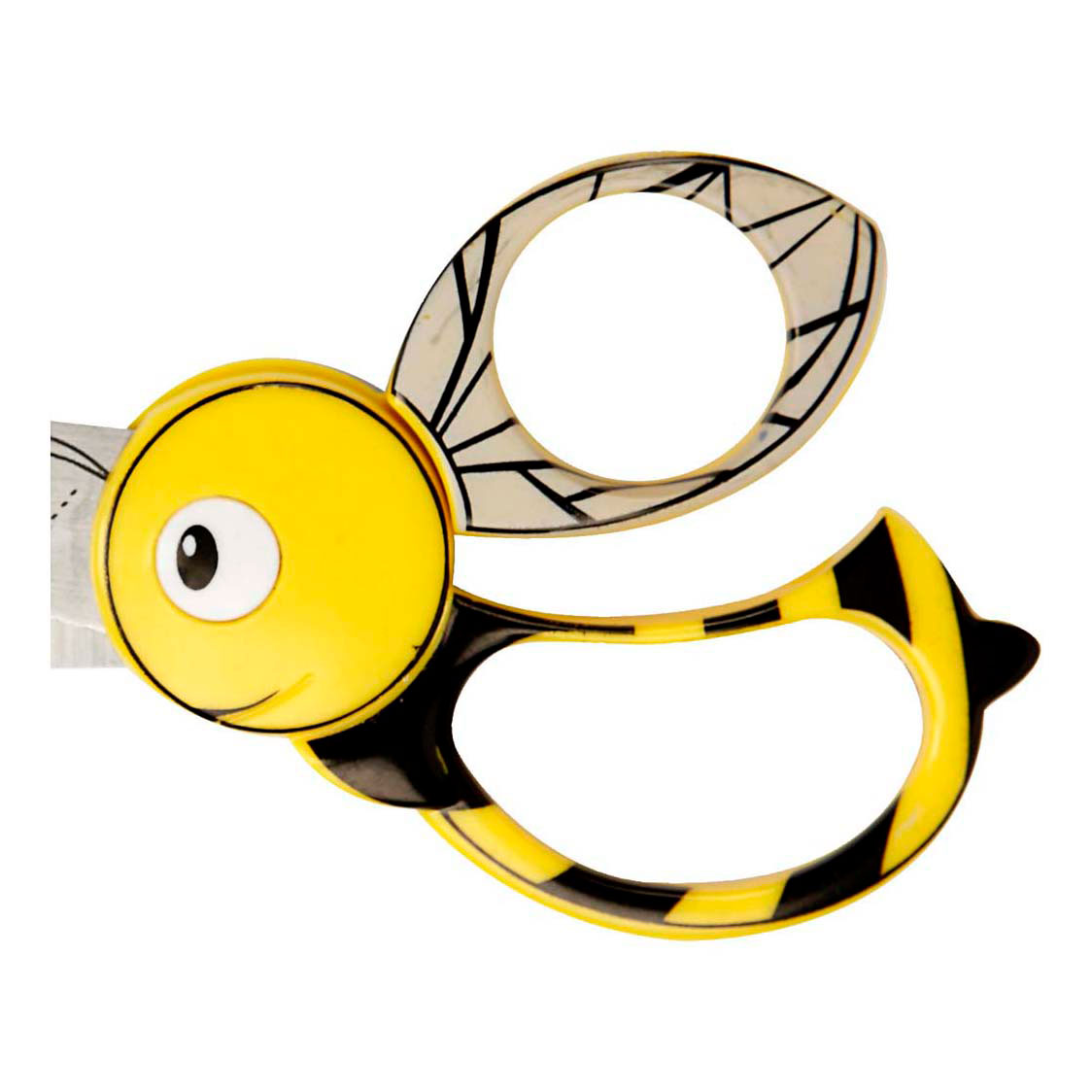 Fiskars Kinderschere mit Tiermotiv Biene – 13 cm