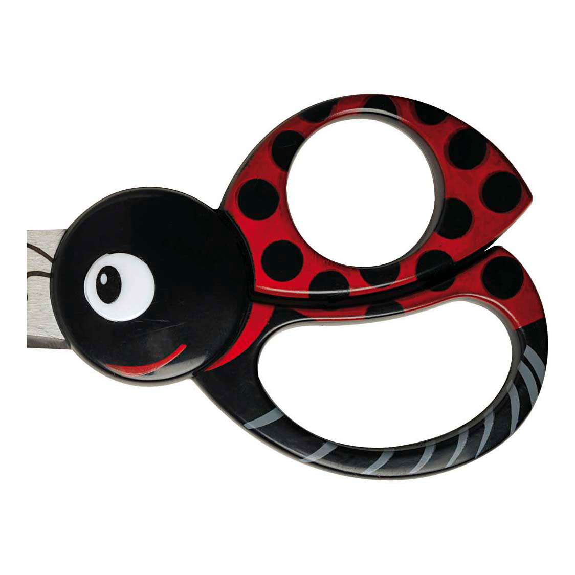 Fiskars Kinderschere mit Marienkäfermotiv – 13 cm
