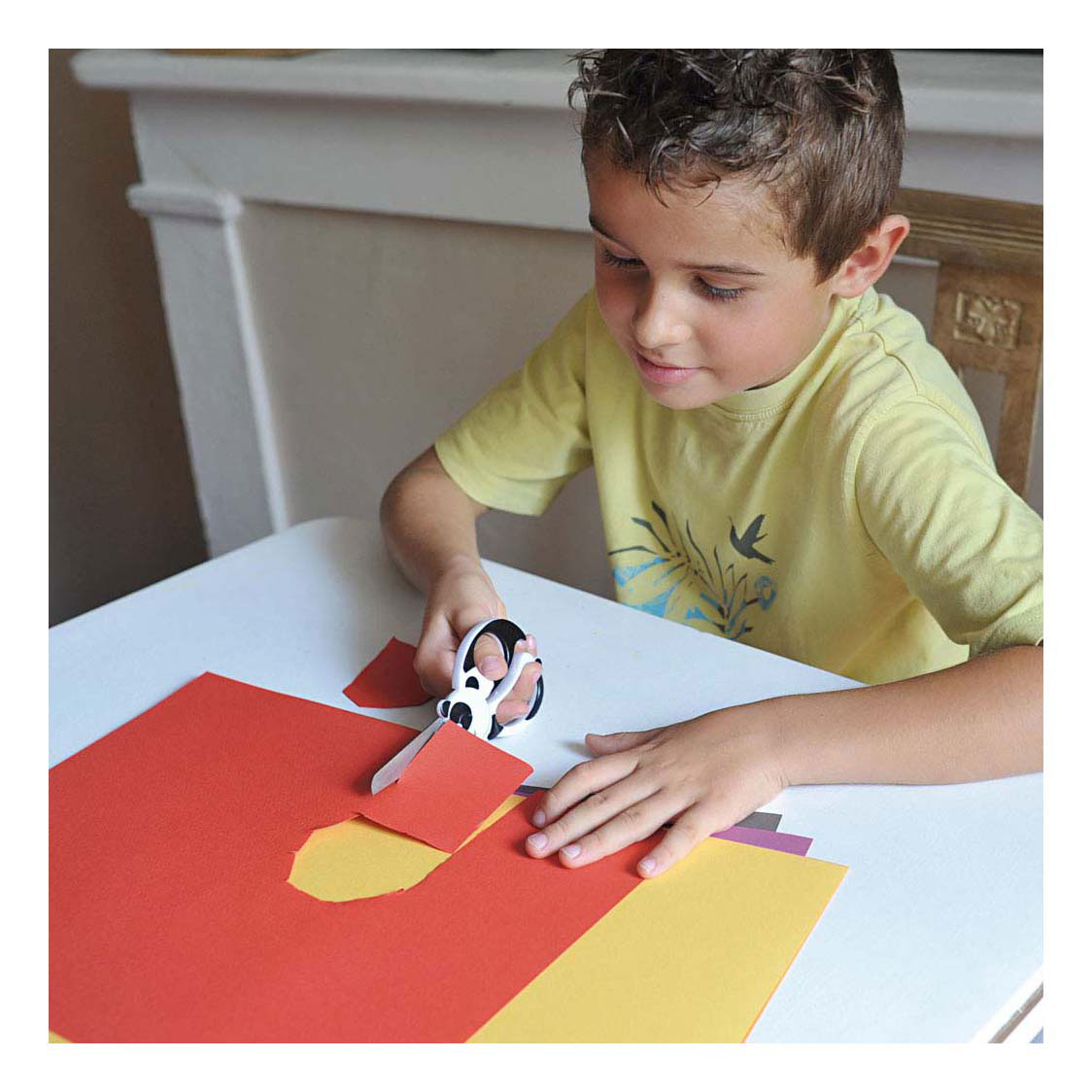 Fiskars Kinderschere mit Panda-Motiv – 13 cm