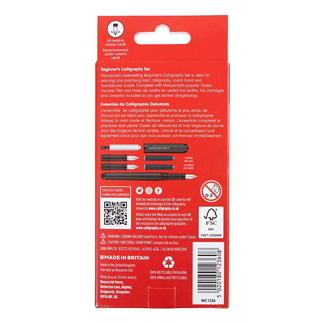 Kalligrafeerpennen voor Beginners - 3dlg.