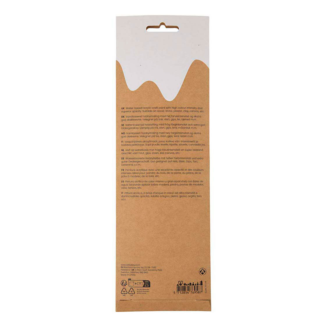 Plus Color Acrylverf Pastelkleuren - 6x5ml. Plus Color Acrylverf Pastelkleuren - 6x5ml.