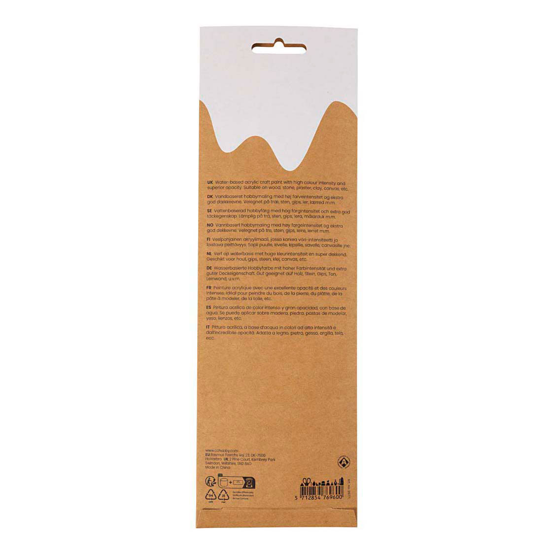 Plus Color Acrylverf Kleurrijk - 6x5ml.