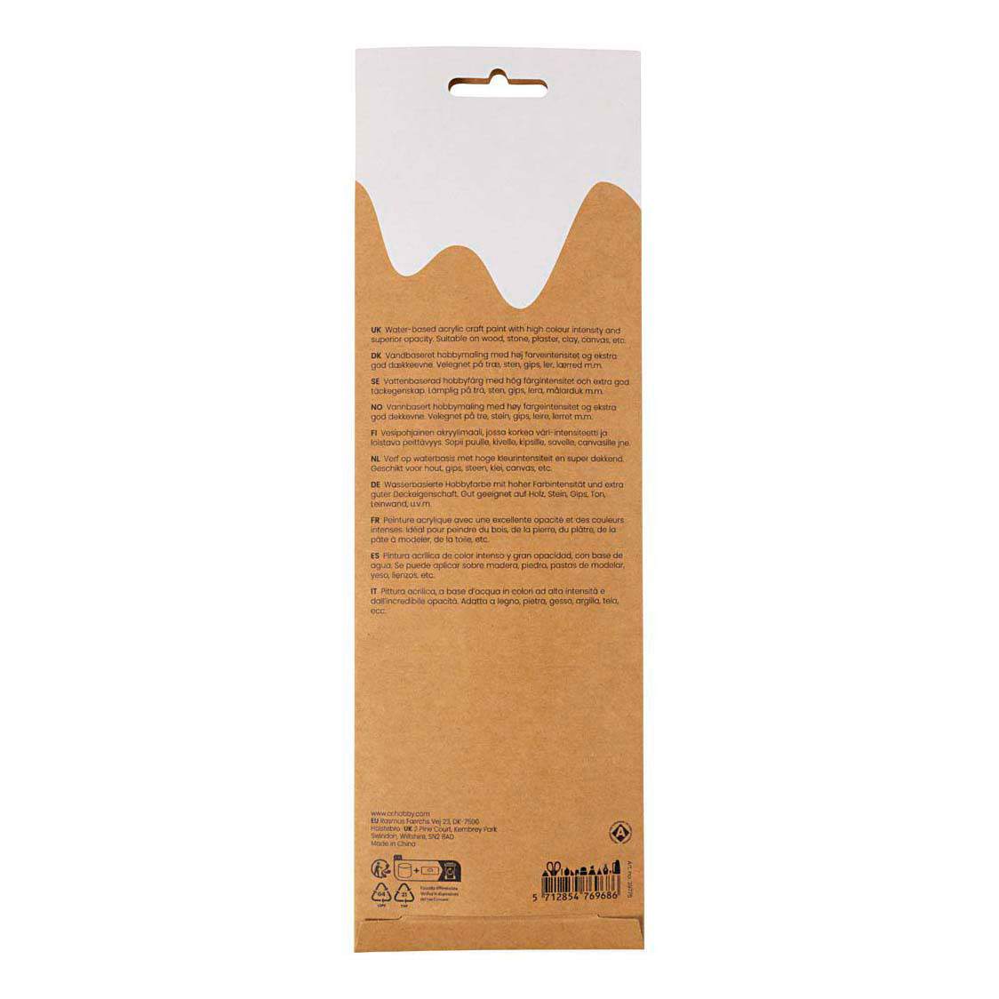 Plus Color Acrylverf Halloweenkleuren - 6x5ml.