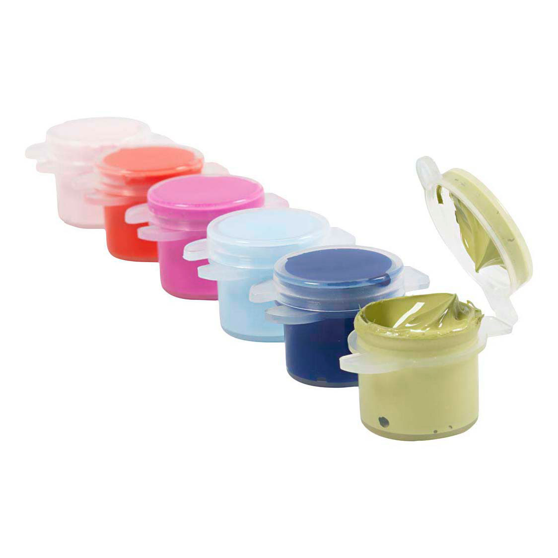 Plus Color Acrylverf Sterke Kleuren - 6x5ml.