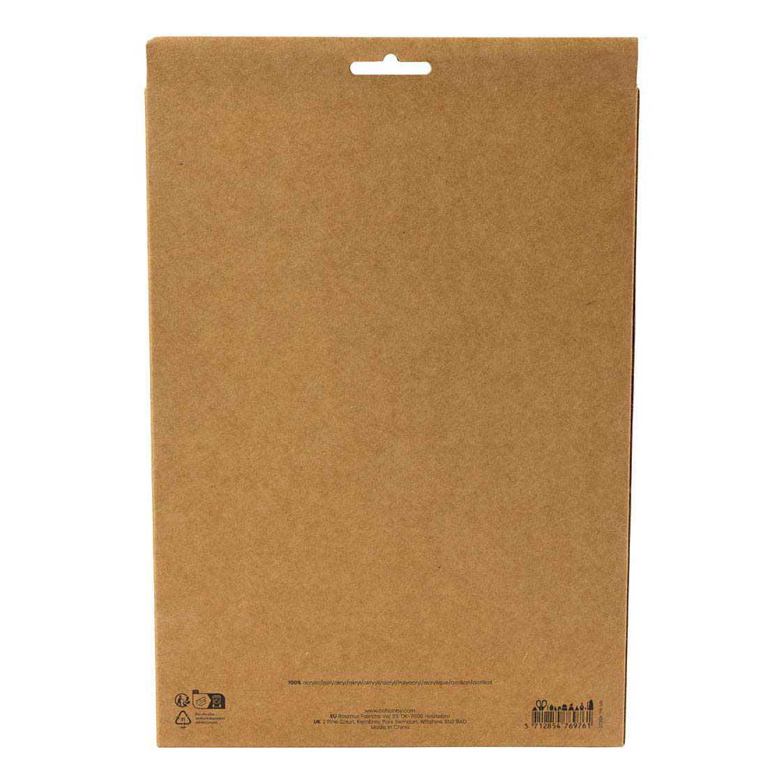 Hobbyvilt A4 Dikte 2mm Pastelkleuren - 10st.