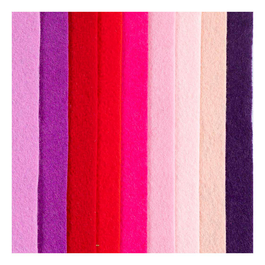 Hobbyvilt A4 Dikte 2mm Paars en Roze Harmonie - 10st.