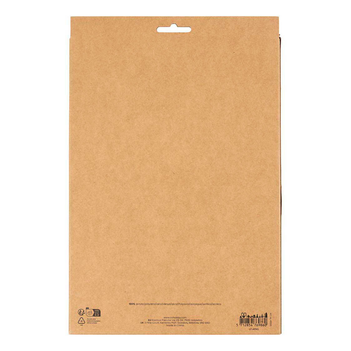 Hobbyvilt A4 Dikte 2mm Halloween Kleuren - 10st.