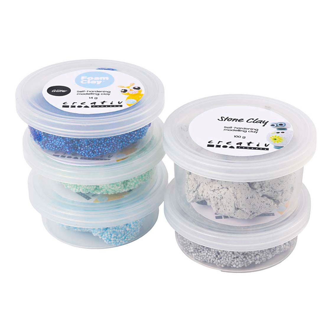 Stone Clay Mix Blauw en Groen Harmonie