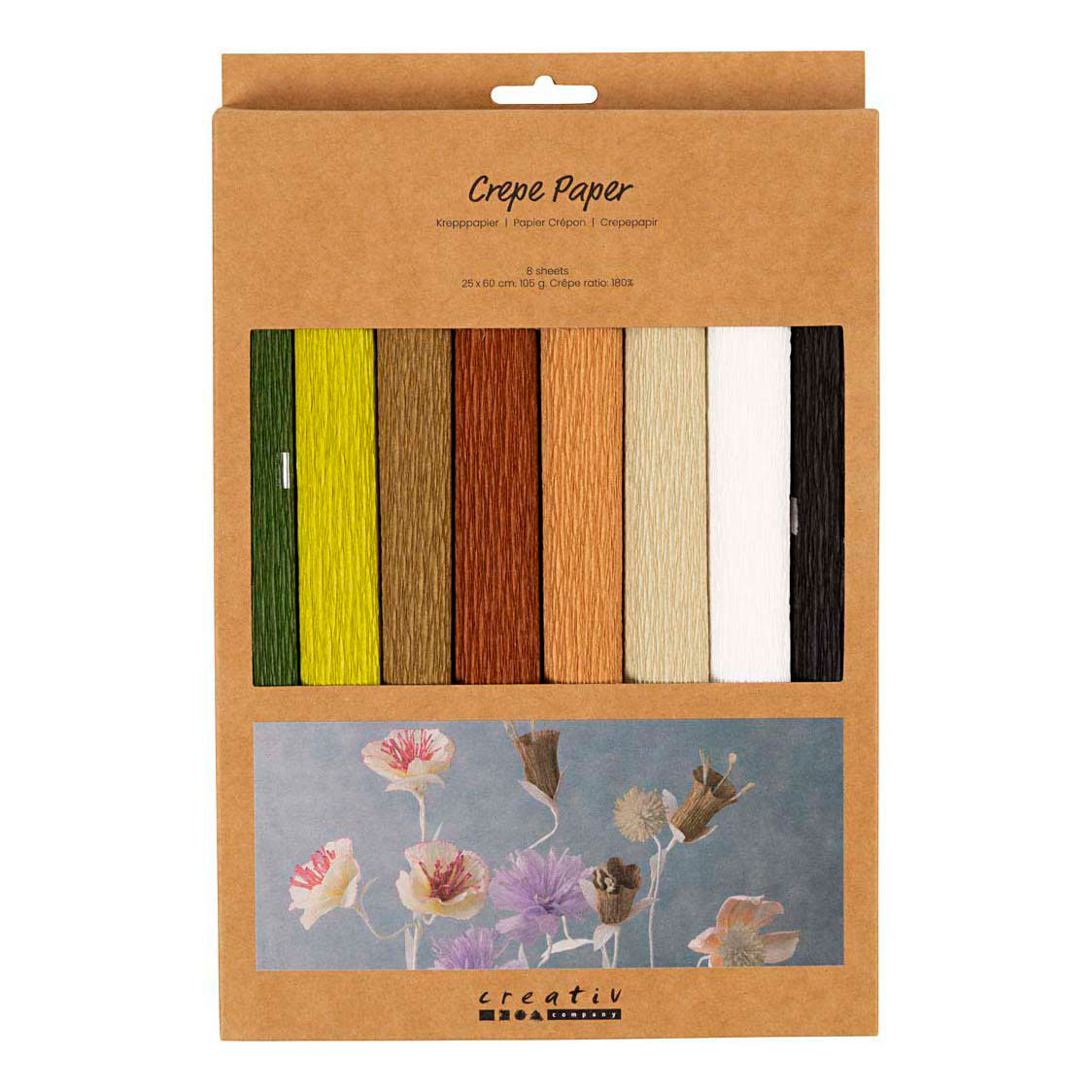 Crepepapier Naturel - 8st.