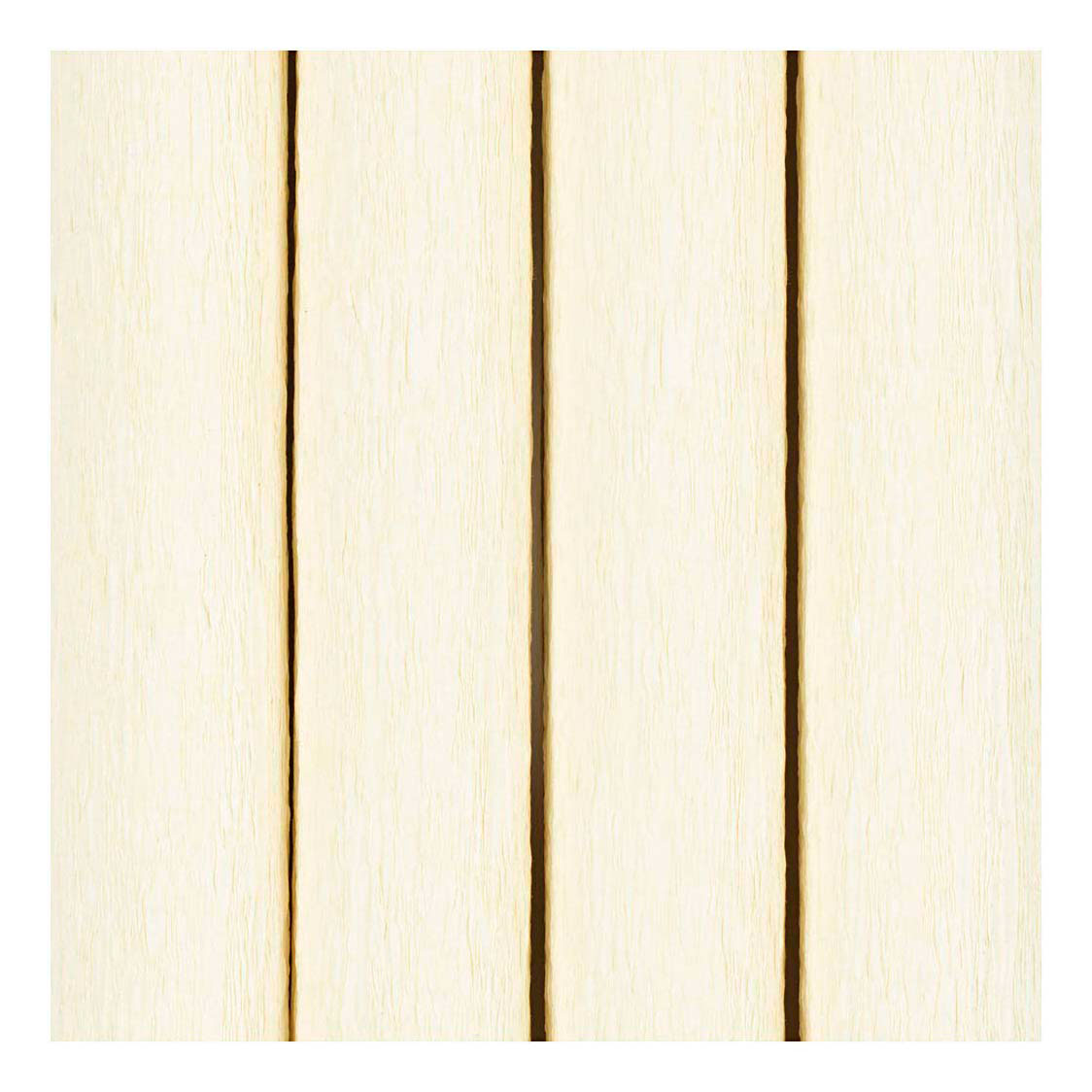 Papier crépon blanc cassé - 4 pièces