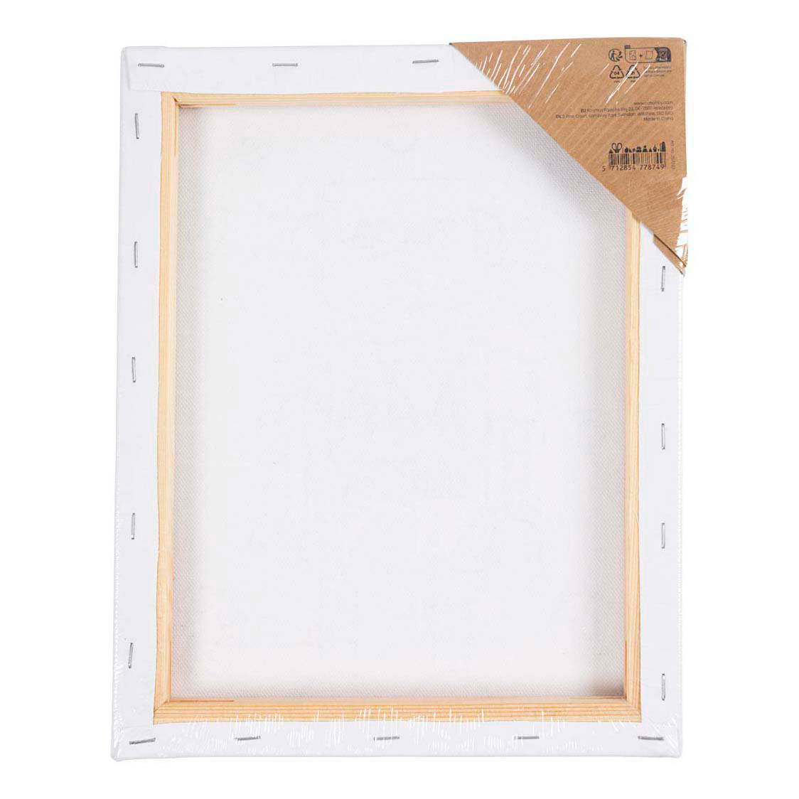 Toile à peindre avec motif robot imprimé - 24 x 30 cm Toile à peindre avec motif robot imprimé - 24 x 30 cm