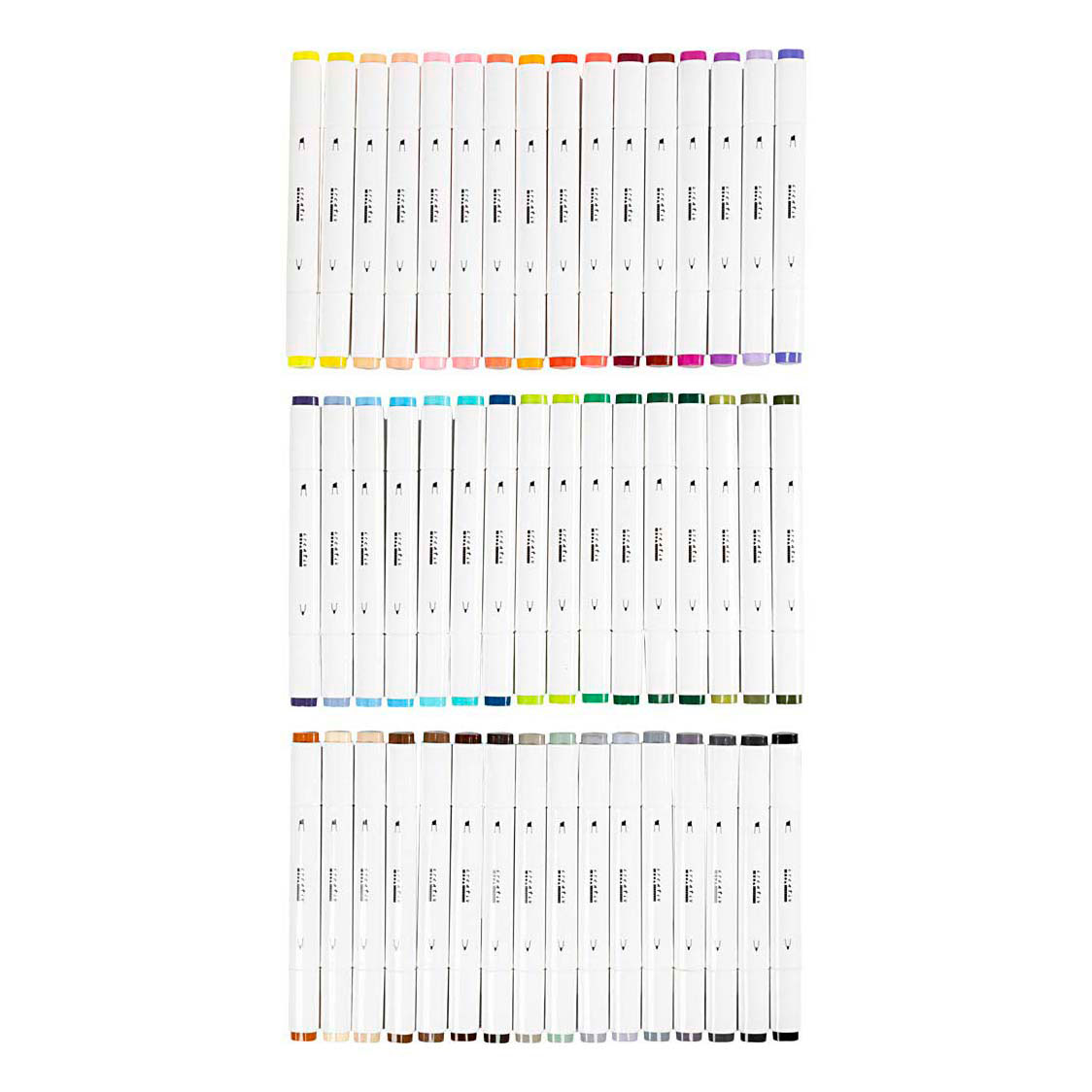 Tekenstift Lijndikte 1+8mm Standaardkleuren - 48st.