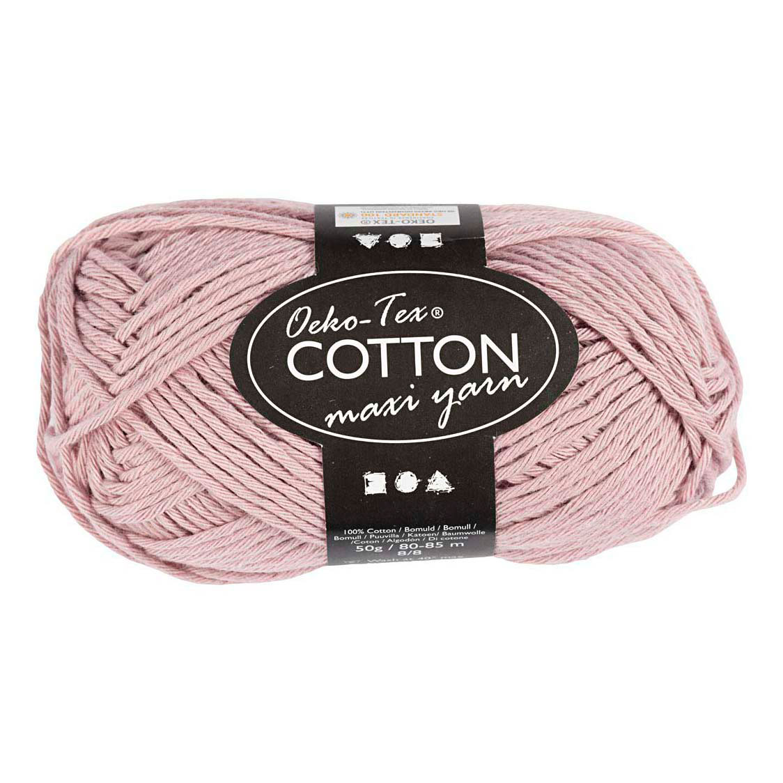 Fil de coton Taille 8/8 L : 80-85 M Lavande - 50gr.