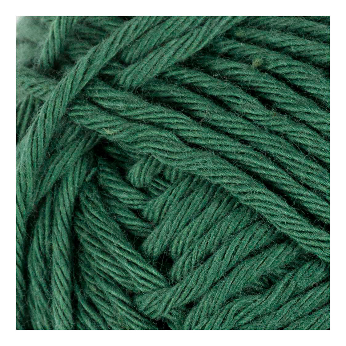 Fil de coton Taille 8/8 L : 80-85 M Vert foncé - 50gr. Fil de coton Taille 8/8 L : 80-85 M Vert foncé - 50gr.