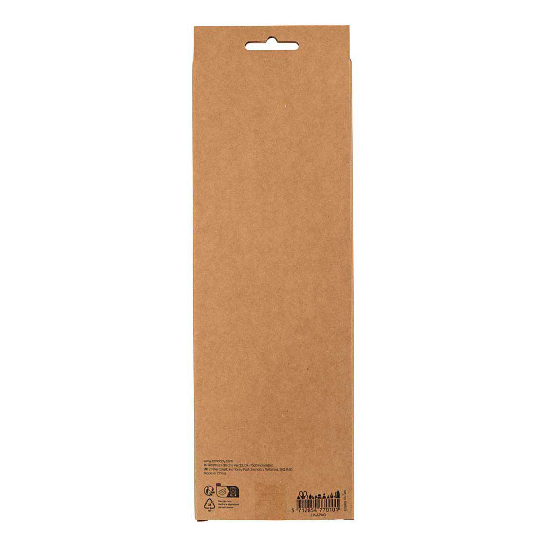 Chenille 6 mm x 30 cm Beige - 50 pièces.