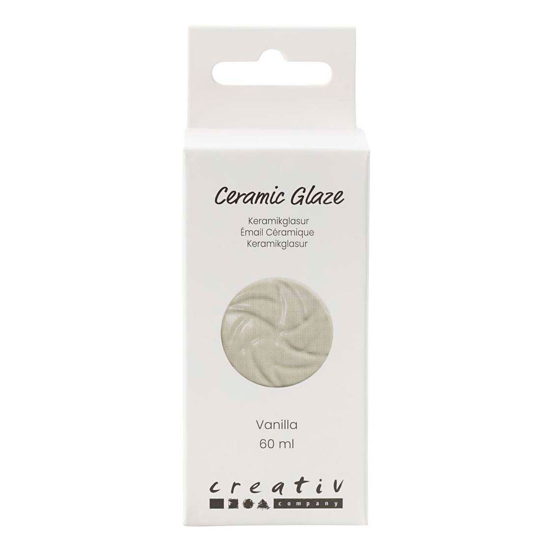 Keramiek Glazuur 984-1101 C Dekkend Vanilla - 60ml