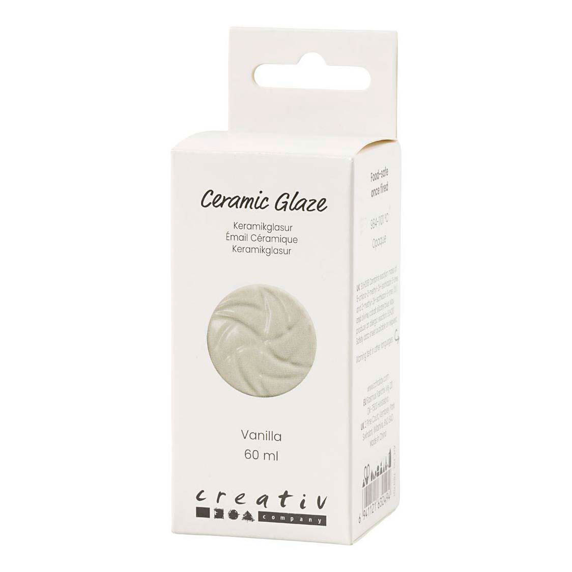 Keramiek Glazuur 984-1101 C Dekkend Vanilla - 60ml
