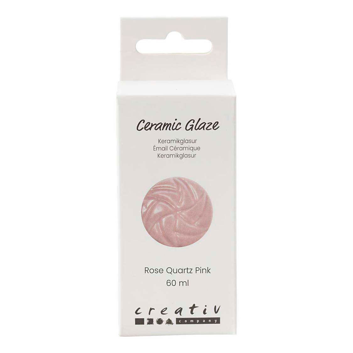 Keramiek Glazuur 984-1101 C Dekkend Rose - 60ml