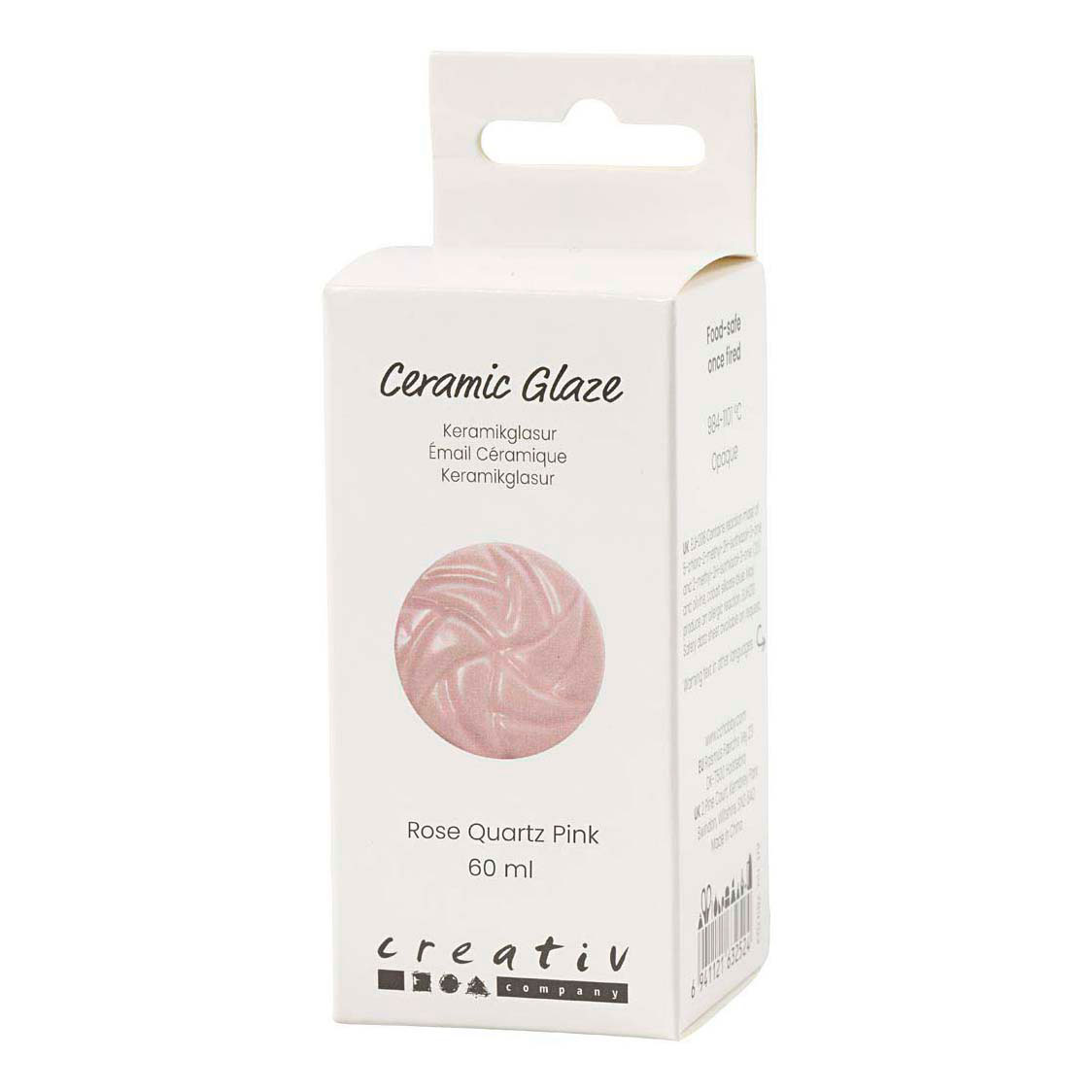 Keramiek Glazuur 984-1101 C Dekkend Rose - 60ml